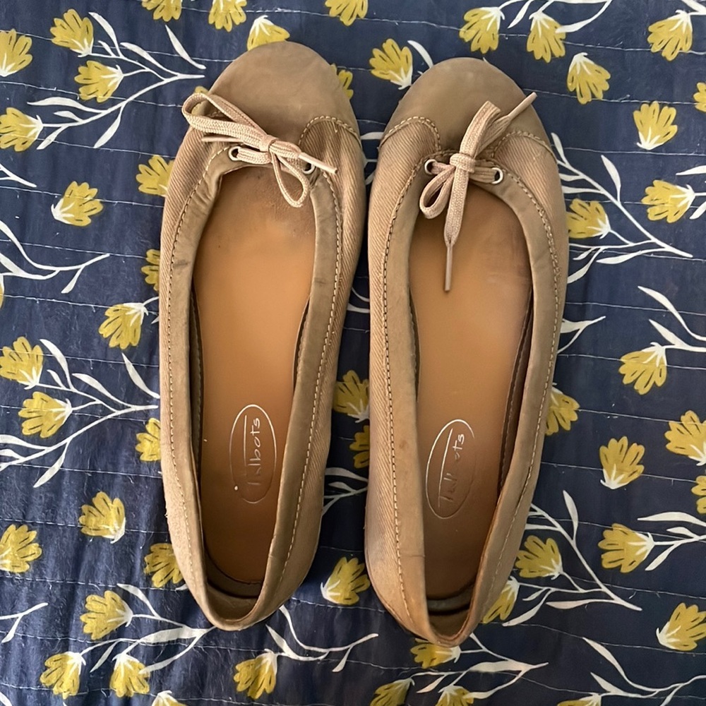 Canvas flats from Talbots